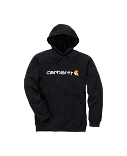 CARHARTT LOOSE FIT MIDWEIGHT LOGO GRAPHIC SWEATSHIRT 100074-001 BLACK